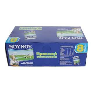 ΝΟΥΝΟΥ | ΓΑΛΑ ΕΒΑΠΟΡΕ ΠΛΗΡΕΣ 8 X 400 GR