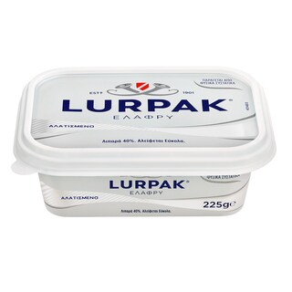 LURPAK | Βούτυρο Soft Ελαφρύ Σκαφάκι 225g