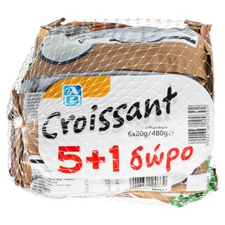 ΑΒ | Κρουασάν Κακάο 80g 5+1 Δώρο