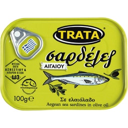 ΤΡΑΤΑ | Σαρδέλα Σε Λάδι Ελιάς 100 gr