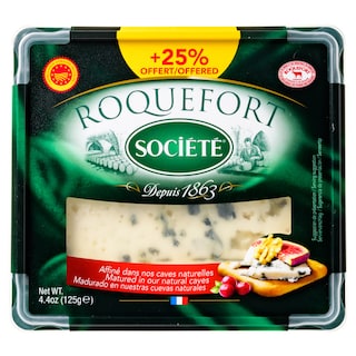 SOCIETE | Μαλακό Τυρί Roquefort 100g + 25g Δώρο