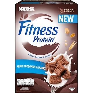 FITNESS | Δημητριακά Protein Κακάο Χωρίς Προσθήκη Ζάχαρης 310g