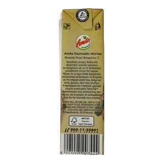 AMITA | Χυμός Νέκταρ Πορτοκάλι 250ml