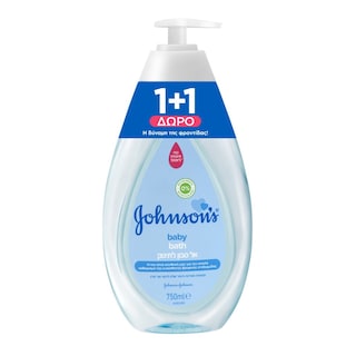 JOHNSON BABY | Αφρόλουτρο Baby Blue 750ml 1+1 Δώρο