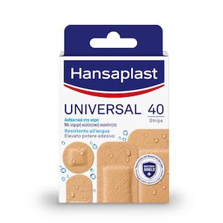 HANSAPLAST | Επιδεσμικά Universal Water Resistant 40 Τεμάχια