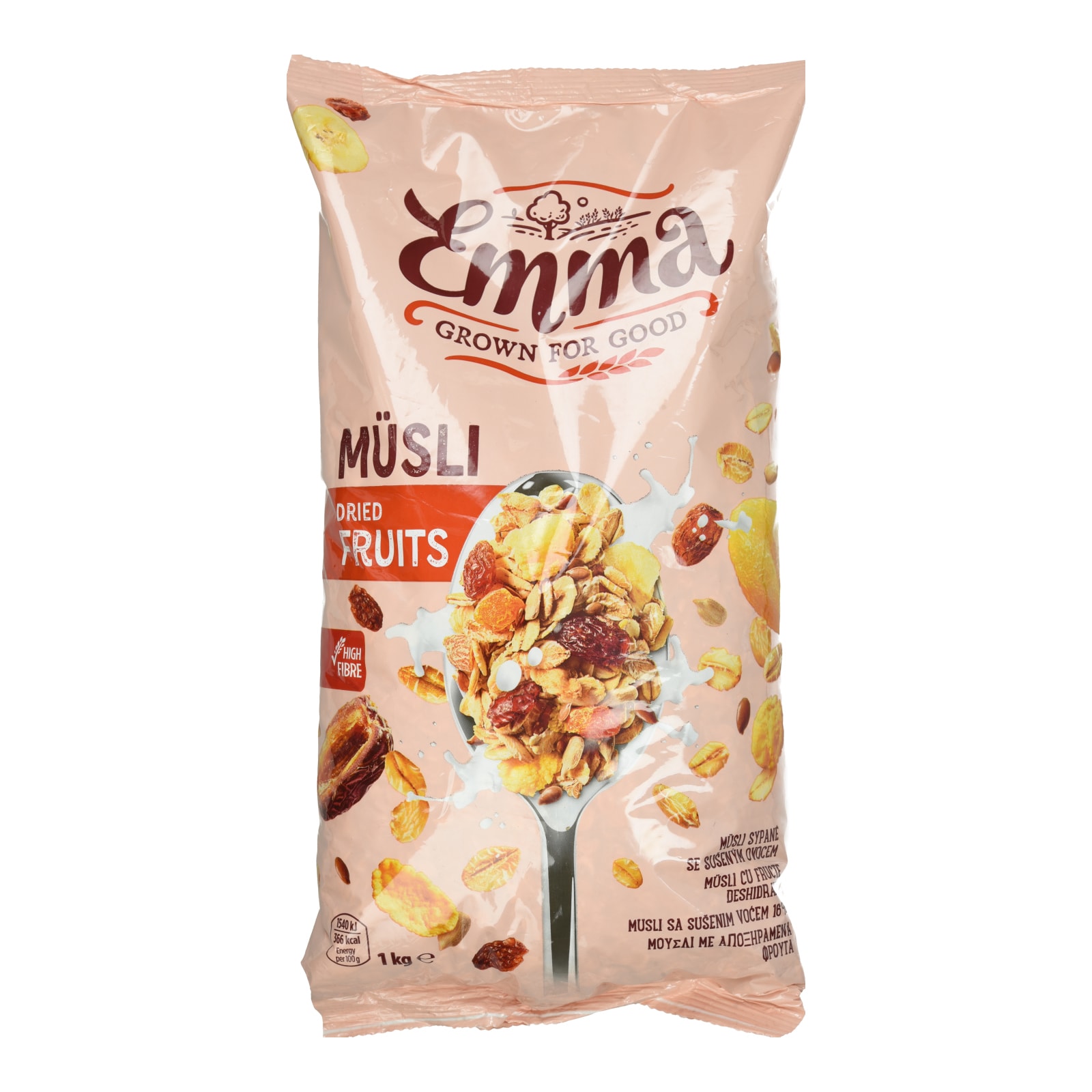 EMMA Μούσλι με Αποξηραμένα Φρούτα 1kg