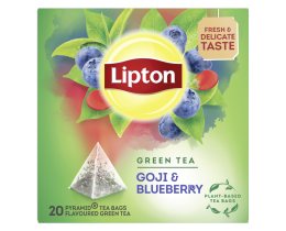 LIPTON | Τσάι Πράσινο Μύρτιλο & Goji Berry 20x1.4g