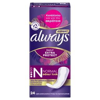ALWAYS | Σερβιετάκια Extra Protect Normal 24 Τεμάχια