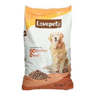 LOVEPET | Σκυλοτροφή Βοδινό και Πουλερικά 10kg