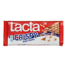 LACTA | Σοκολάτα Γάλακτος Crispy Rice Pops 100gr