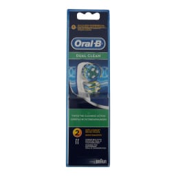 ORAL B | ΑΝΤΑΛΛΑΚΤΙΚΗ ΟΔΟΝΤΟΒΟΥΡΤΣΑ DUAL CLEAN 1 ΤΕΜ