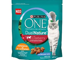 PURINA ONE | Γατοτροφή Κοτόπουλο με Cranberry 400gr