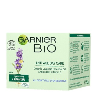 GARNIER | Κρέμα Ημέρας Ενυδατική Βιολογική Λεβάντα 50ml