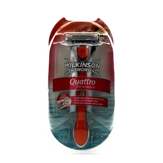 WILKINSON | QUATRO WOMEN | ΞΥΡΙΣΤΙΚΗ ΜΗΧΑΝΗ (ΣΥΣΤΗΜΑ) ΚΑΙ 2 ΑΝΤΑΛΛΑΚΤΙΚΕΣ ΛΕΠΙΔΕΣ 1 ΤΕΜ