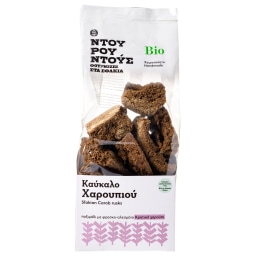 ΝΤΟΥΡΟΥΝΤΟΥΣ | Παξιμάδι Βιολογικό Καύκαλο Χαρουπιού 600g