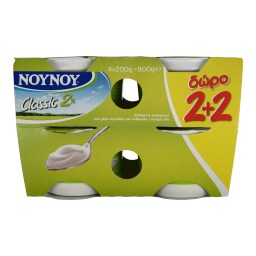 ΝΟΥΝΟΥ | CLASSIC | ΓΙΑΟΥΡΤΙ ΛΕΥΚΟ CLASSIC 2% 3 Χ 200 GR