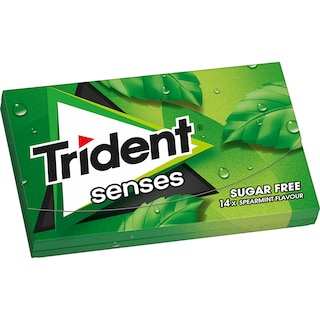 TRIDENT | Τσίκλα Senses Δυόσμος 27gr