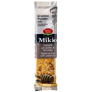 ΚΡΗΤΩΝ ΑΡΤΟΣ | Παστέλι Φυστίκι & Σουσάμι 60g