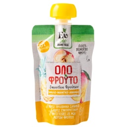 ΕΥ BIO | Smoothie Φρούτων Bio Μήλο Μάνγκο Ανανάς 100g