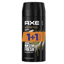 AXE | Αποσμητικό Spray Gold Temptation 150ml 1+1 Δώρο