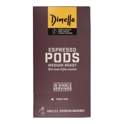 DIMELLO | ΚΑΦΕΣ ΕΣΠΡΕΣΣΟ ΚΑΨΟΥΛΕΣ RICCO 18 Χ 125 GR