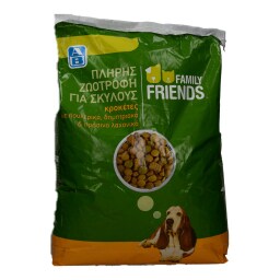 FAMILY FRIENDS | ΞΗΡΑ ΤΡΟΦΗ ΣΚΥΛΟΥ ΠΟΥΛΕΡΙΚΑ,ΔΗΜΗΤΡΙΑΚΑ ΚΑΙ ΠΡΑΣΙΝΑ ΛΑΧΑΝΙΚΑ 10 ΚGR