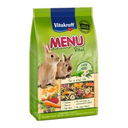 VITAKRAFT | Τροφή Κουνελιών Menu Vital 500g
