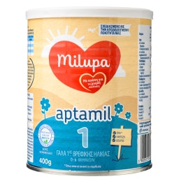 MILUPA | Γάλα 1ης Βρεφικής Ηλικίας Aptamil Σκόνη 400g