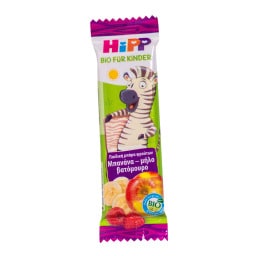 HIPP | Παιδική Μπάρα Βατόμουρο Μήλο Μπανάνα 23g