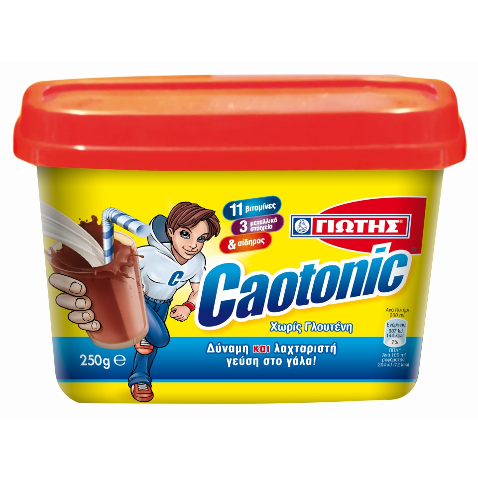 CAOTONIC Ρόφημα Στιγμής Κακάο 250gr