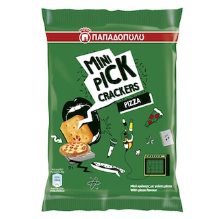 ΠΑΠΑΔΟΠΟΥΛΟΥ | Κράκερς Mini Pick Pizza 90gr