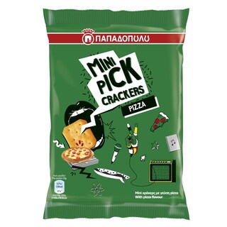 ΠΑΠΑΔΟΠΟΥΛΟΥ | Κράκερς Mini Pick Pizza 90gr