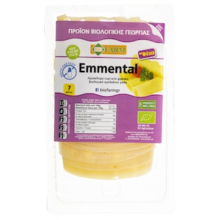 ΒΙΟΦΑΡΜΑ | Τυρί Emmental Bio Χωρίς Λακτόζη Φέτες 150g