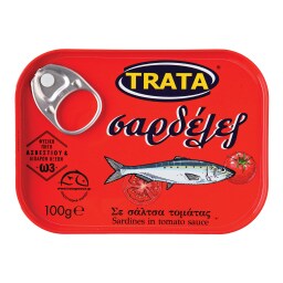 ΤΡΑΤΑ | Σαρδέλες σε Σάλτσα Τομάτας 70g