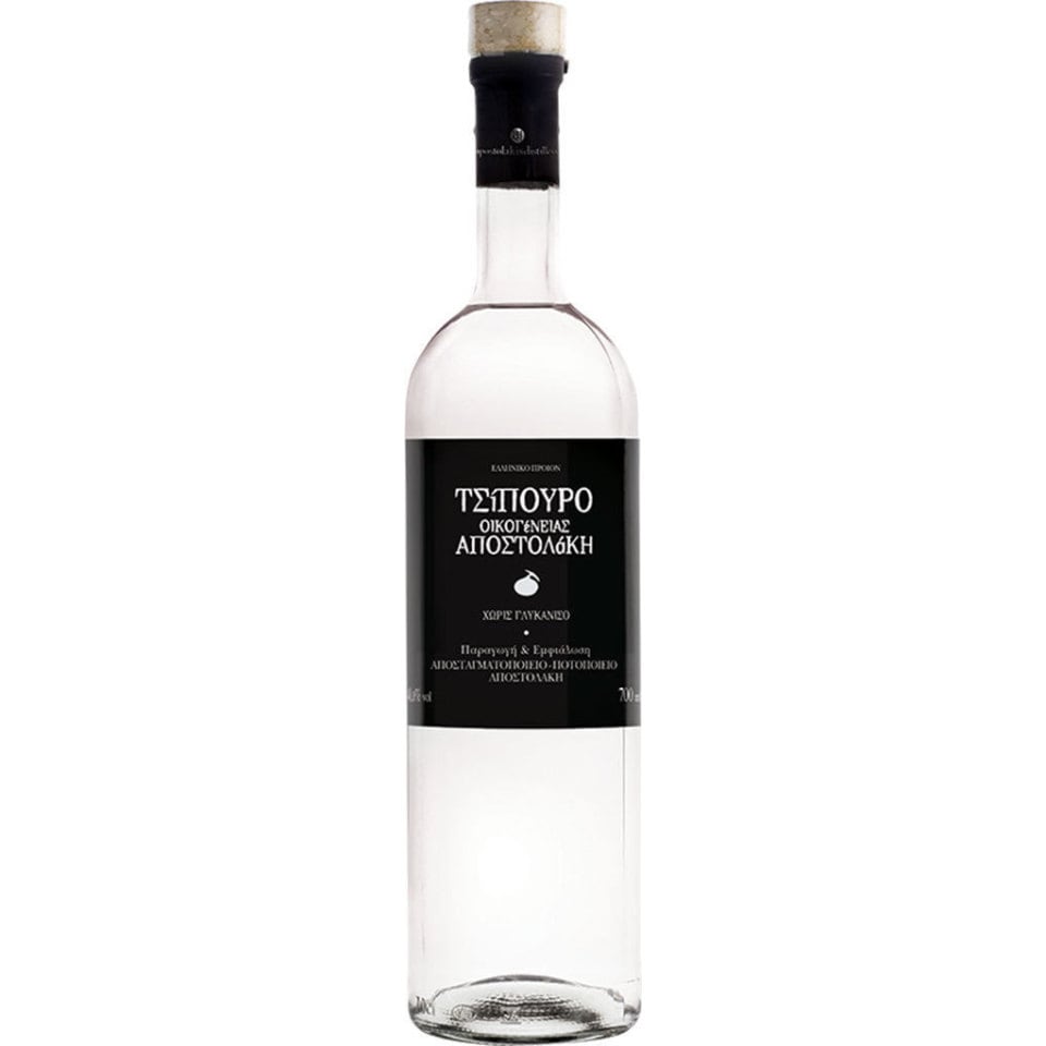 ΑΠΟΣΤΟΛΑΚΗ Τσίπουρο Χωρίς Γλυκάνισο 700ml