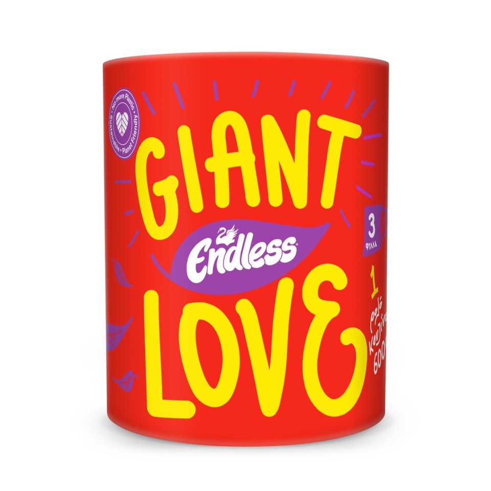 Χαρτί Κουζίνας Giant Love 3 Φύλλα 600g