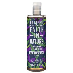 FAITH IN NATURE | Shower Gel Lavender & Geranium 400ml
