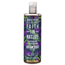 FAITH IN NATURE | Shower Gel Lavender & Geranium 400ml