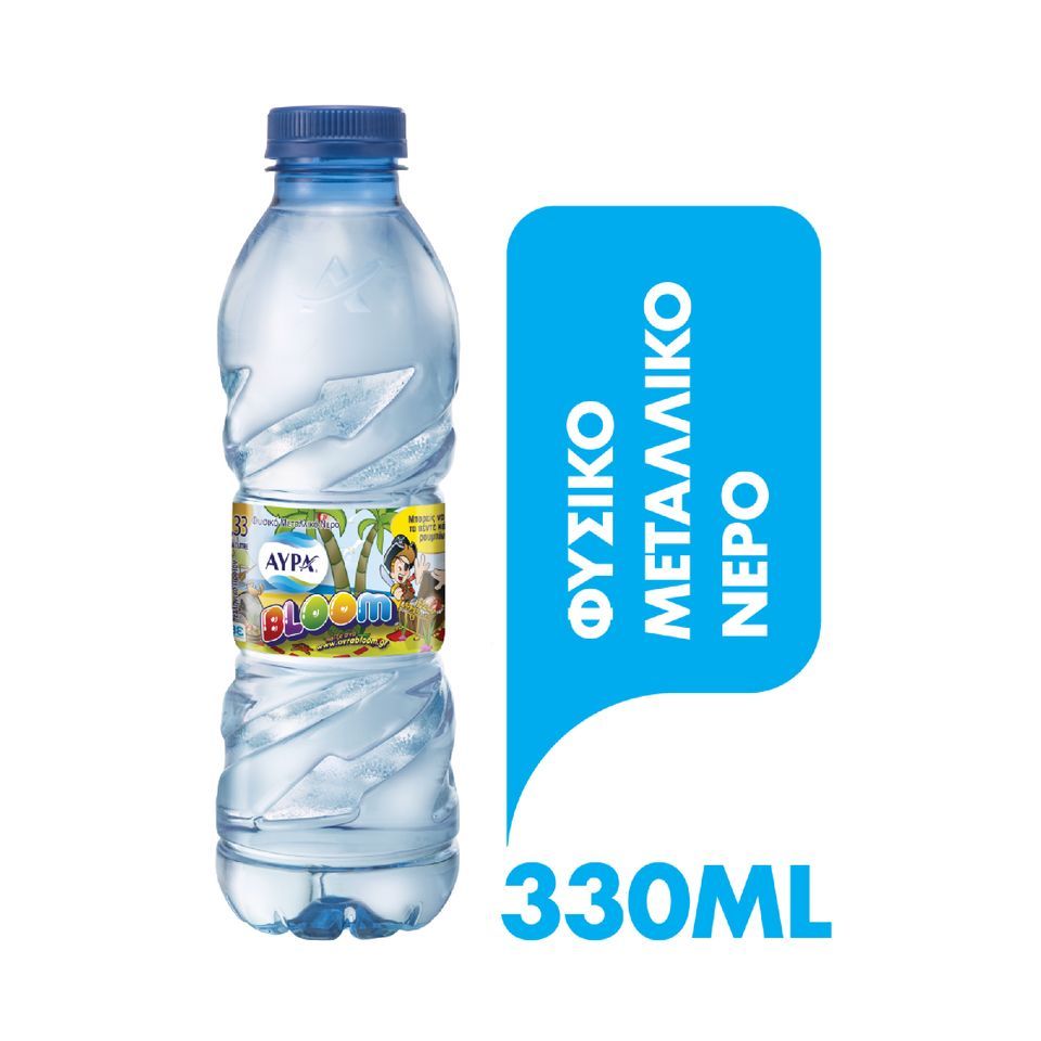 ΑΥΡΑ Νερό Φυσικό Μεταλλικό Bloom 330ml