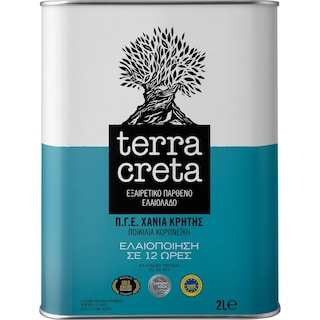 TERRA CRETA | Ελαιόλαδο Εξαιρετικό Παρθένο ΠΓΕ Χανιά 2lt