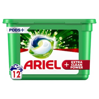 ARIEL | Kάψουλες Πλυντηρίου Ρούχων Allin1 Pods Extra Clean Power 12 Τεμάχια