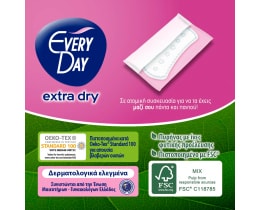 EVERY DAY | Panty Liners XL Extra Dry 24 Pieces