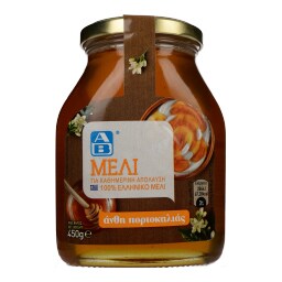 ΑΒ | HONEY ΑΠΟ ΑΝΘΗ ΠΟΡΤΟΚΑΛΙΑΣ 450 GR