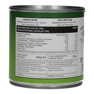 ΚΥΚΝΟΣ | Peas Fine 400g