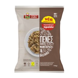 ΜΠΑΡΜΠΑ ΣΤΑΘΗΣ | Πένες Ολικής Άλεσης με Μανιτάρια και Βασιλικό 750g