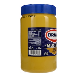 BRAVA | Μουστάρδα Απαλή Βαρελάκι  500 gr