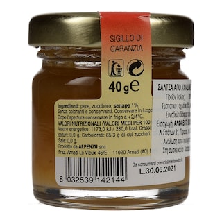 ALPENZU | Σάλτσα Αχλάδι με Μουστάρδα 40g