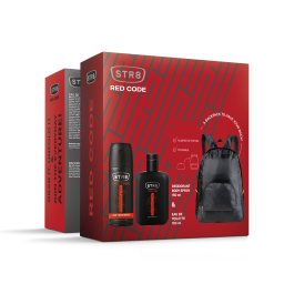 STR8 | Σετ Δώρου Red Code Eau de Toilette + Spray + Σακίδιο Πλάτης 1 Τεμάχιο