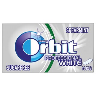 ORBIT | Τσίκλα Professional White Δυόσμος 27g