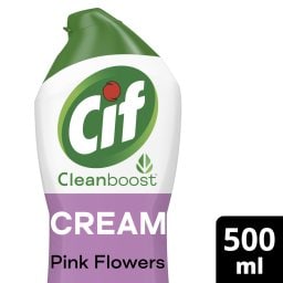 CIF | Κρέμα Καθαρισμού Pink Flowers 500ml